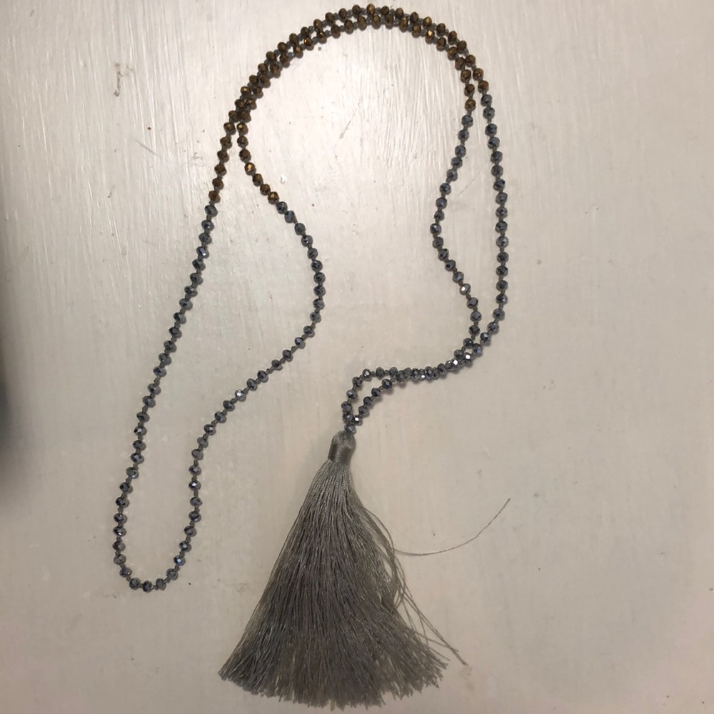 Tassel necklace